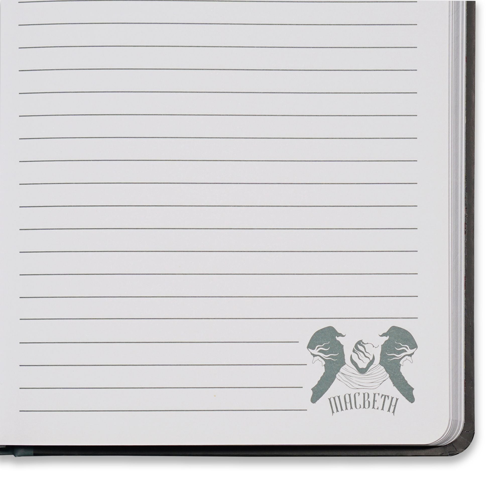 Macbeth Shakespeare A5 Hardcover Notebook Journal