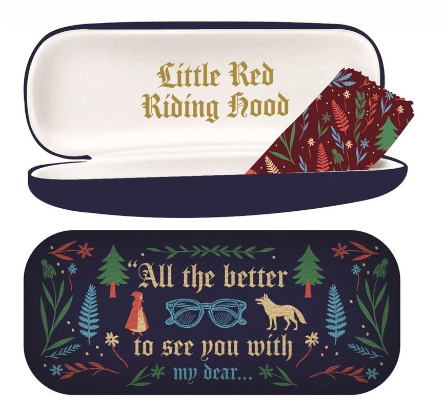 Hard Glasses Case - Little Red Riding Hood