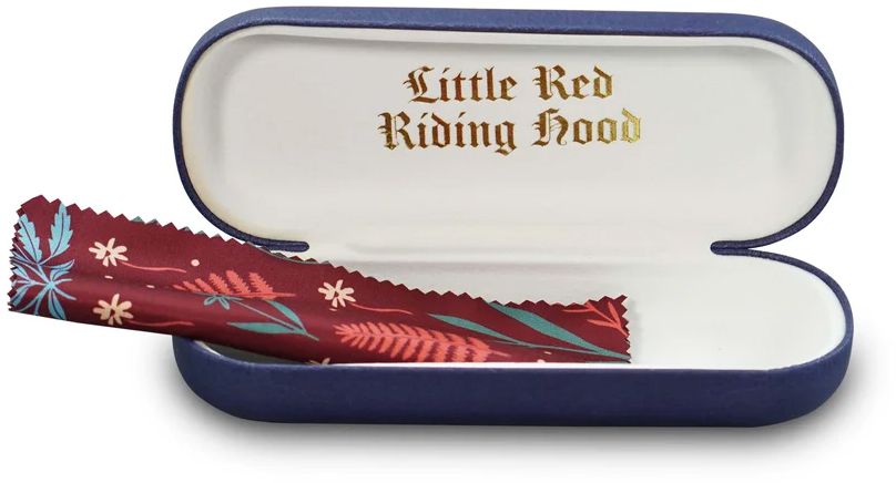 Hard Glasses Case - Little Red Riding Hood