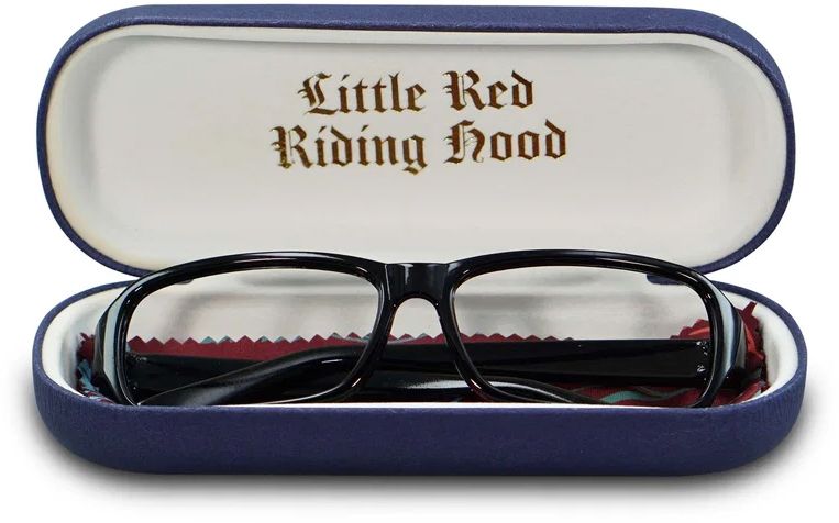 Hard Glasses Case - Little Red Riding Hood