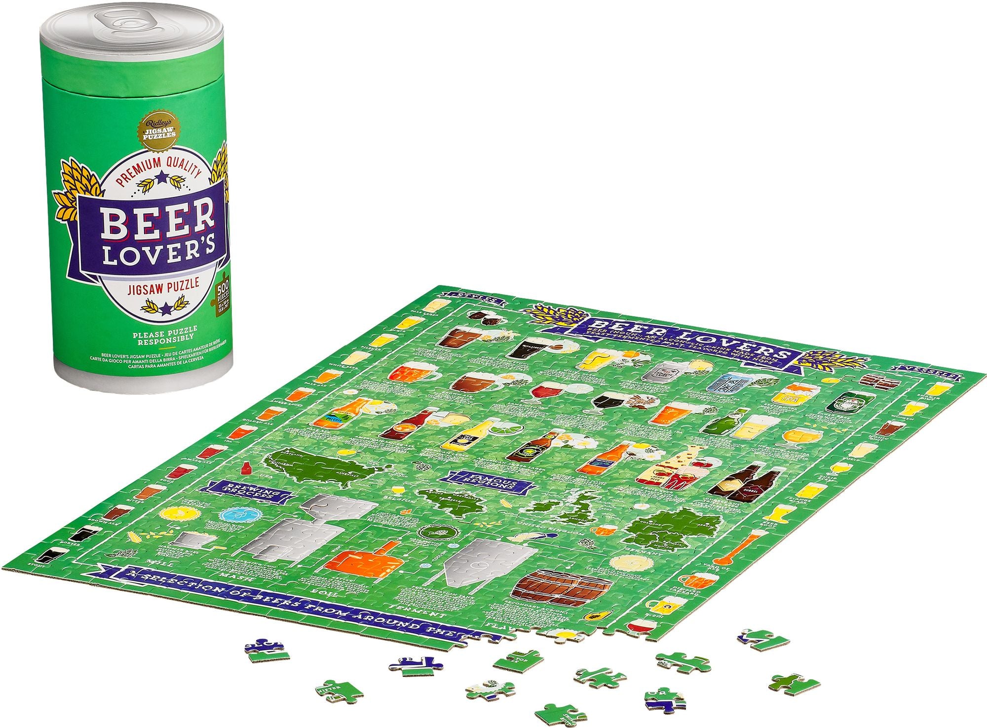 Beer Lover's Jigsaw Puzzle