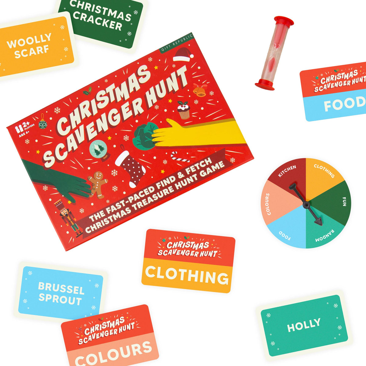 Festive Scavenger Hunt Game