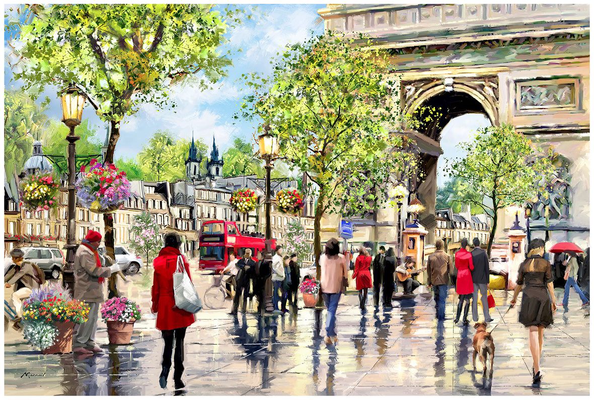 Under the Arc 500 pc