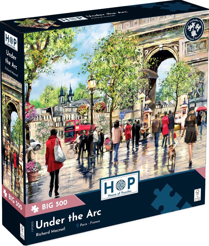 Under the Arc 500 pc