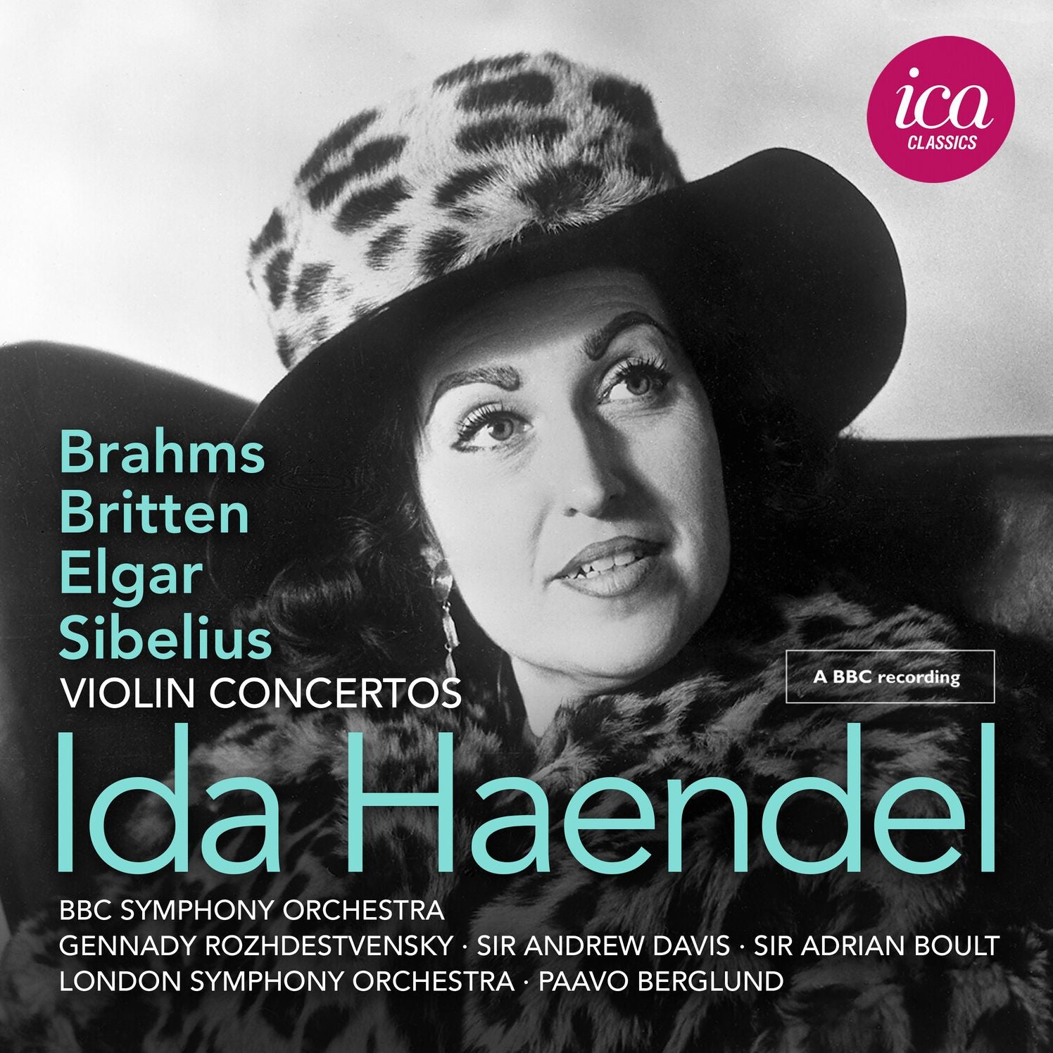 Brahms, Britten, Elgar & Sibelius: Violin Concertos