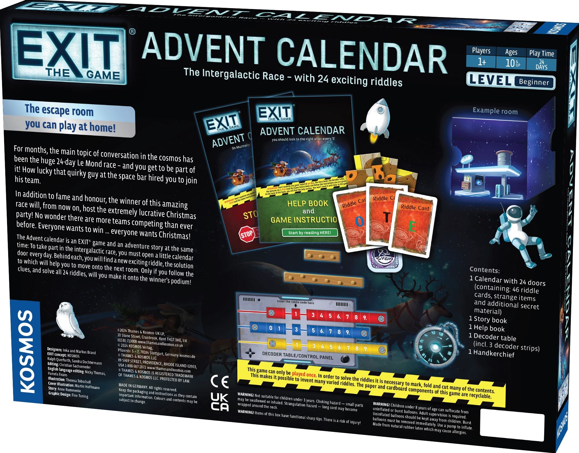 EXIT: The Game - Advent Calendar - The Intergalactic Race