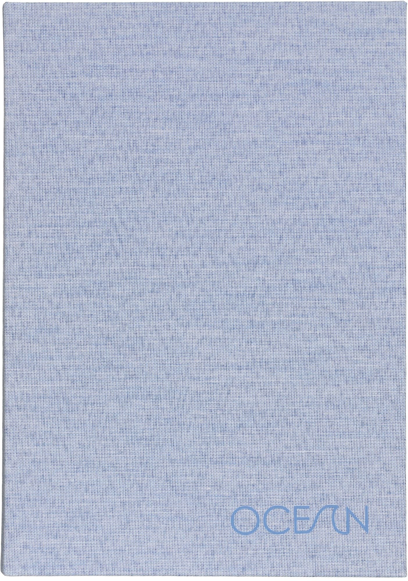 Ocean Blue Recycled A5 Notebook