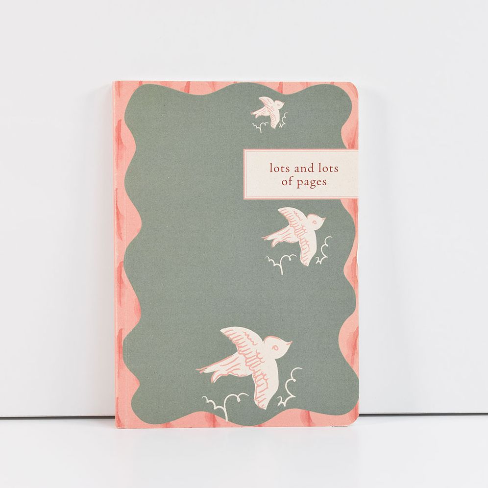 A5 Birds Trio Recycled Notebook