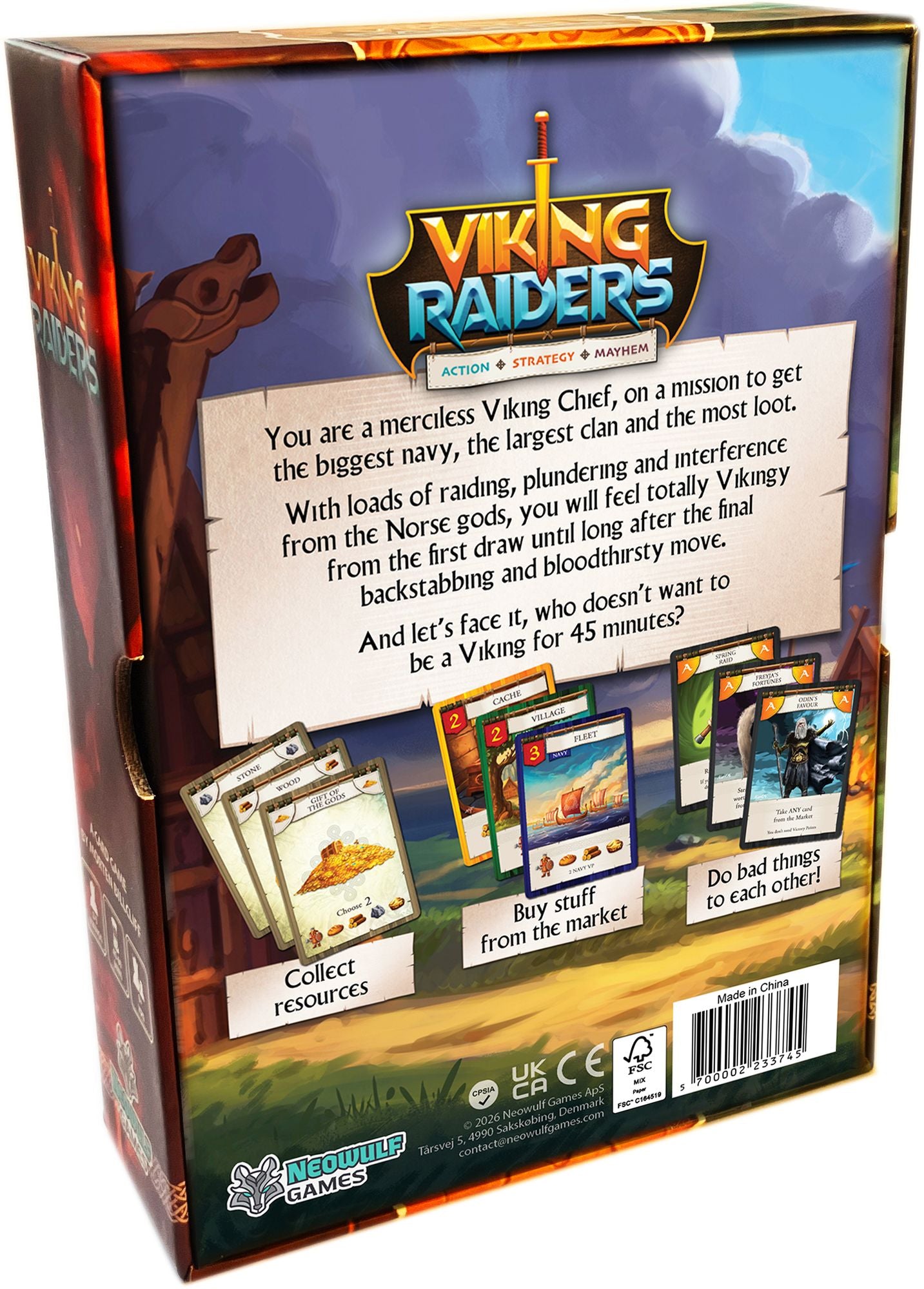 Viking Raiders by Morten Billcliff