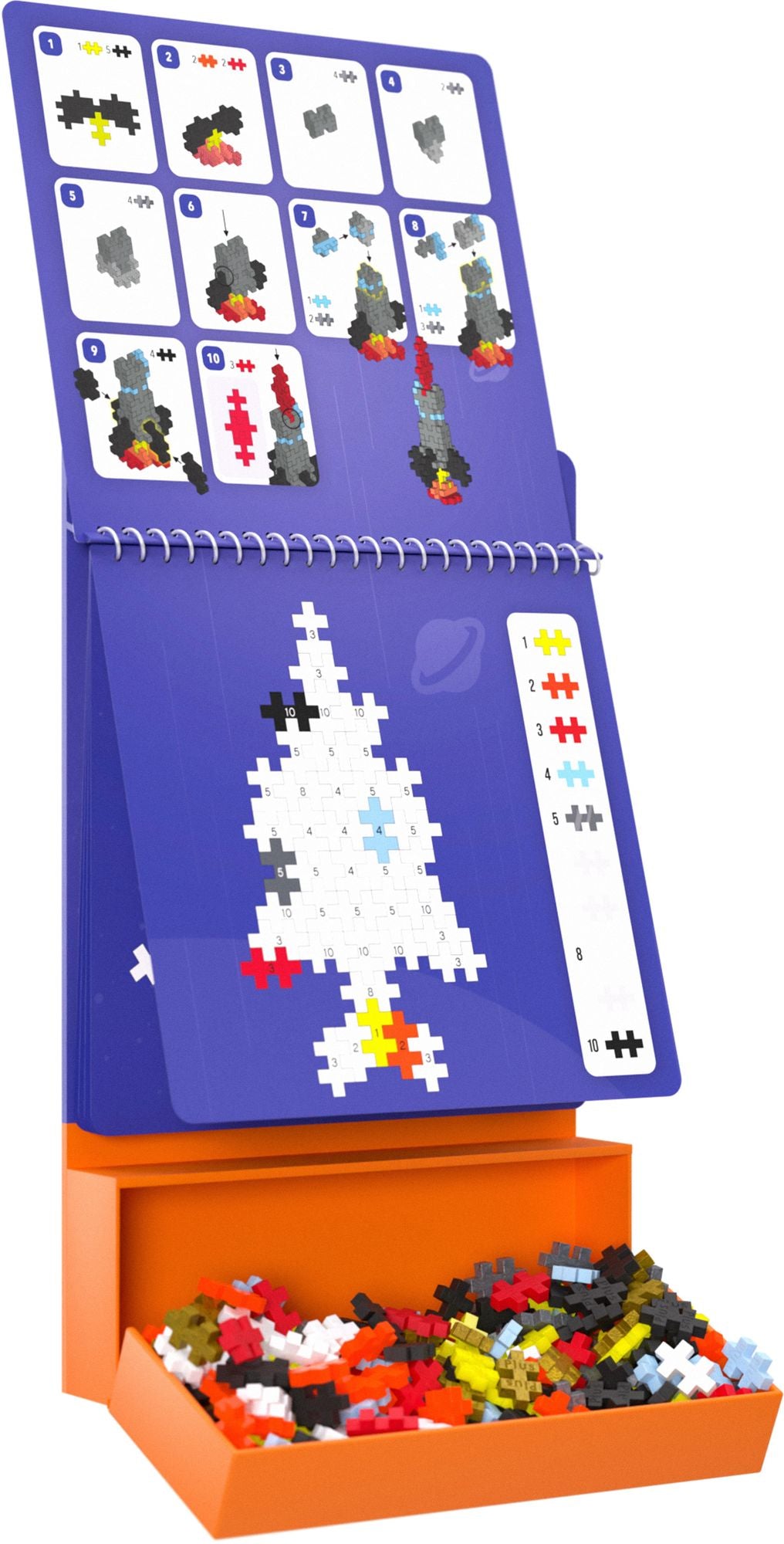 Space Puzzle by Number Activity Pad