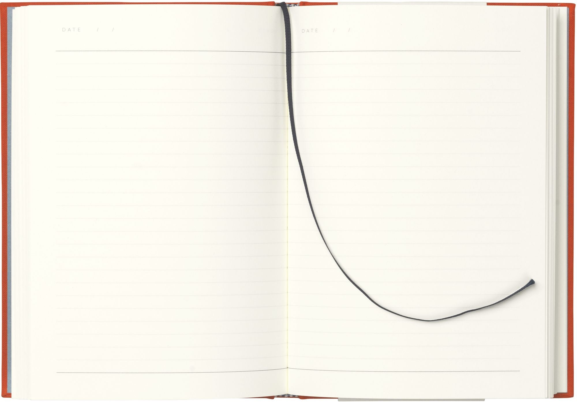 Even Hardcover Notebook, Bright red