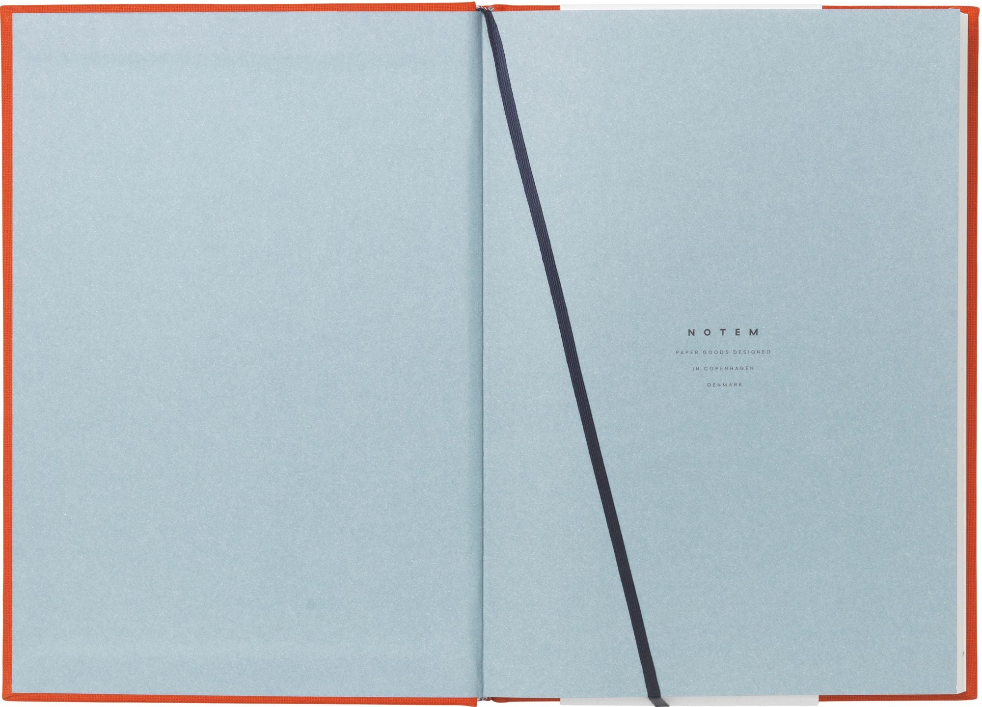 Even Hardcover Notebook, Bright red