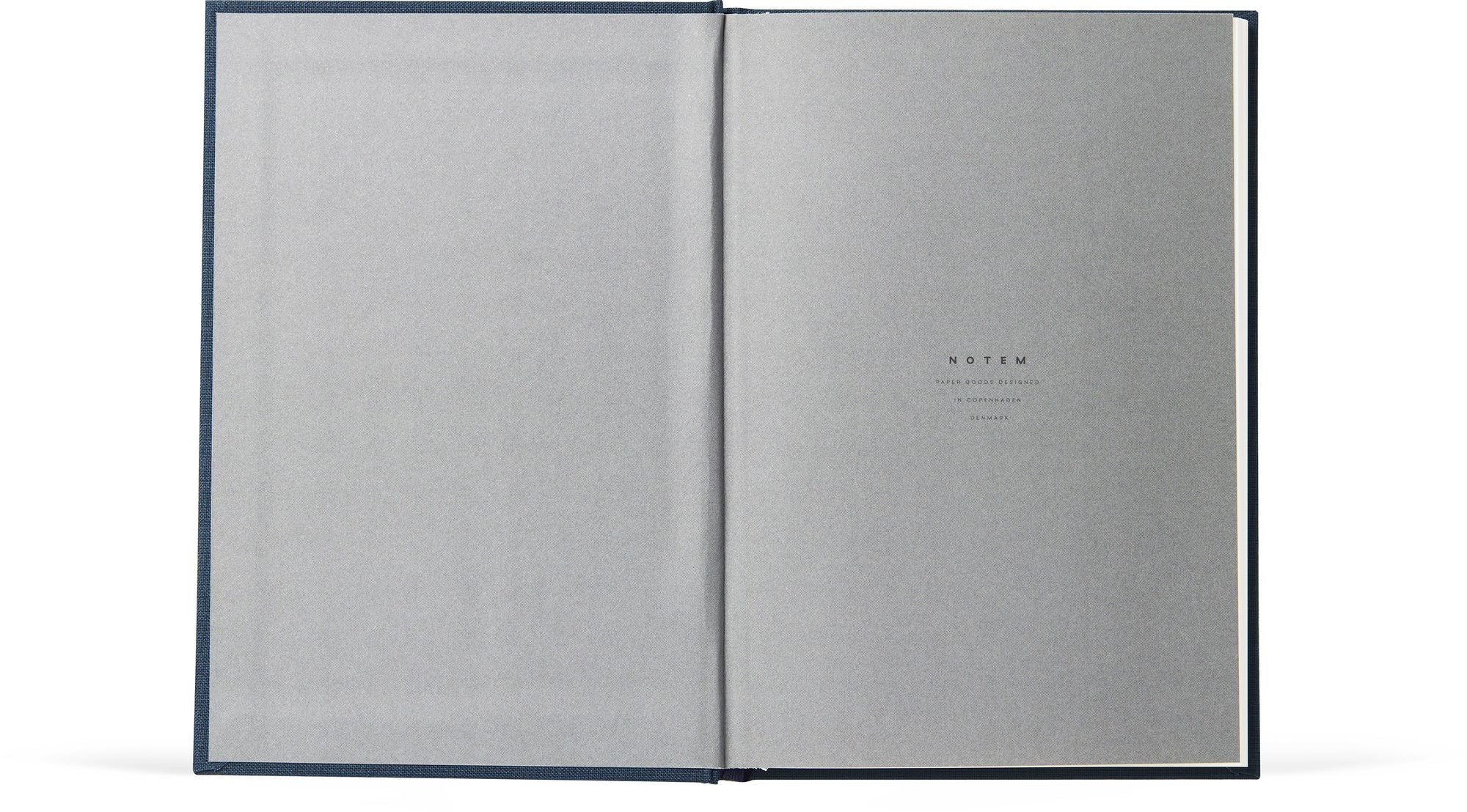 EVEN hard cover notebook, Dusty Blue