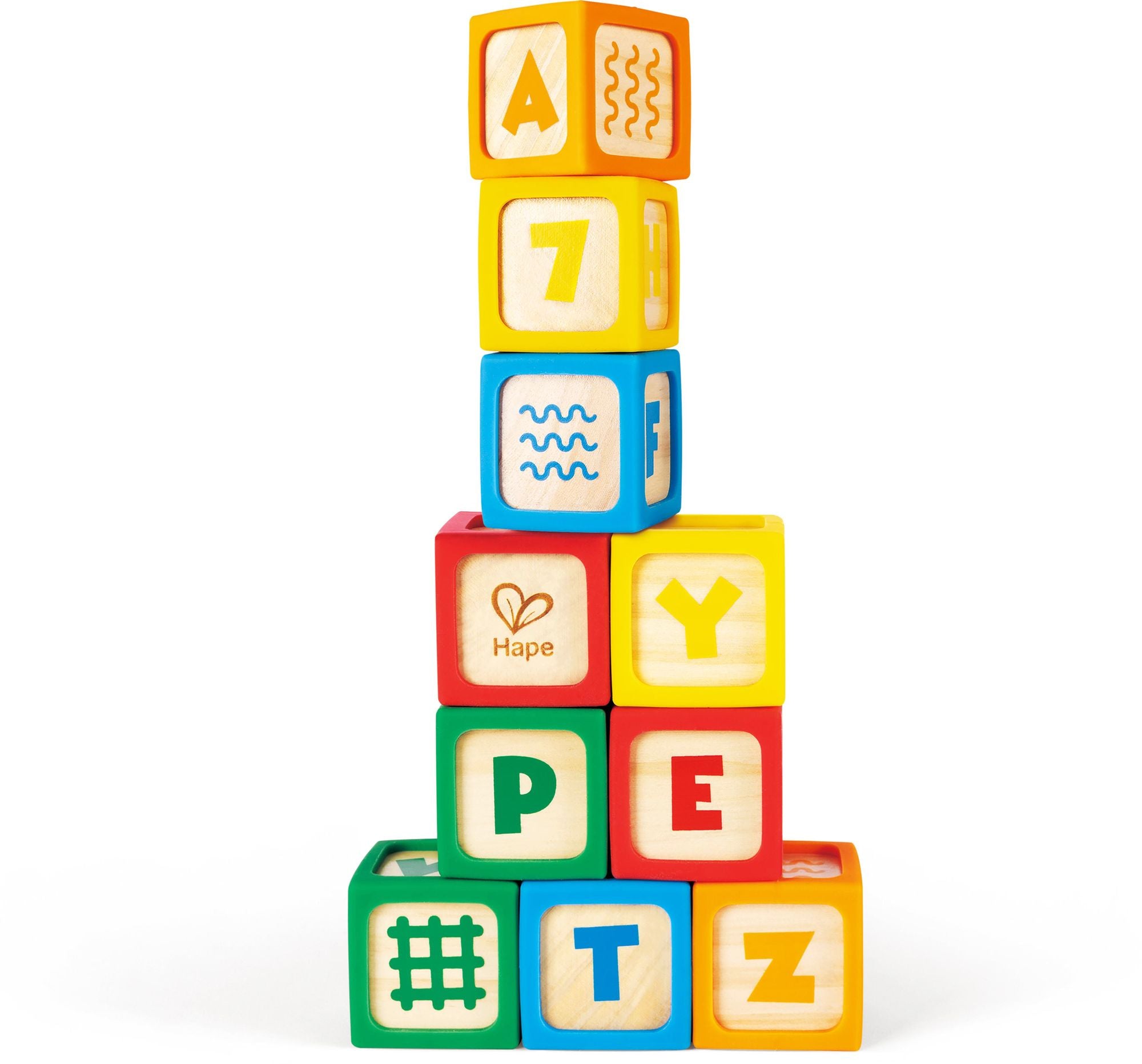 Grip-n-Stack Silicone & Wood Blocks