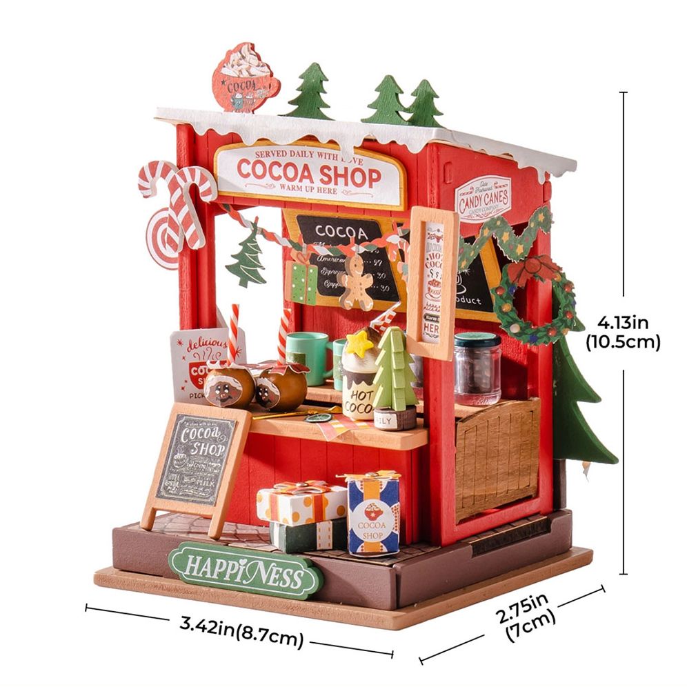 DIY Miniature House Cocoa Shop