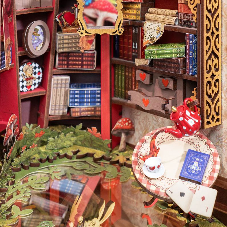 DIY Book Nook Fall Into Wonder