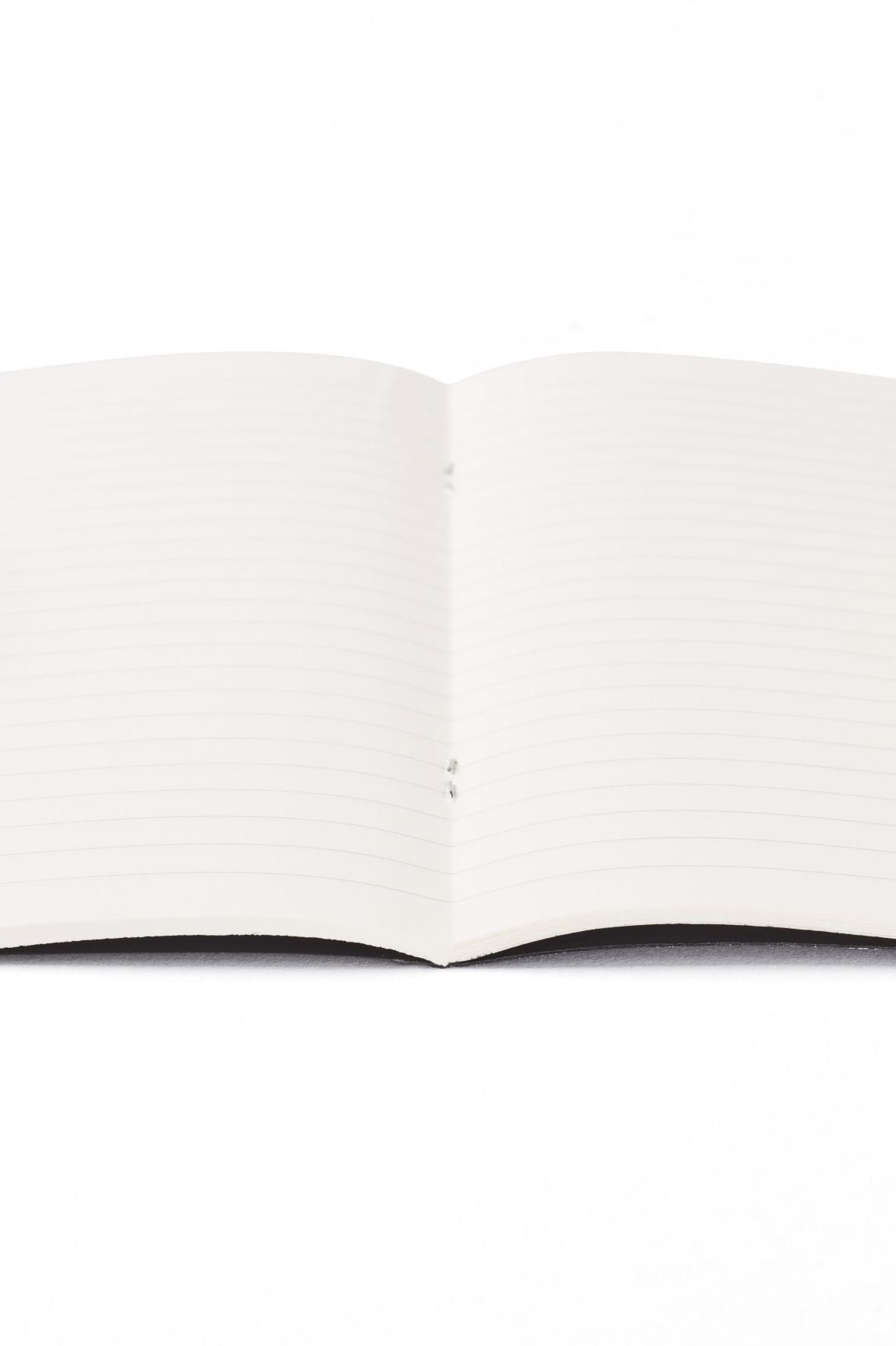 Ecoqua Original Notebook, A4, Staple-Bound, Lined, Black