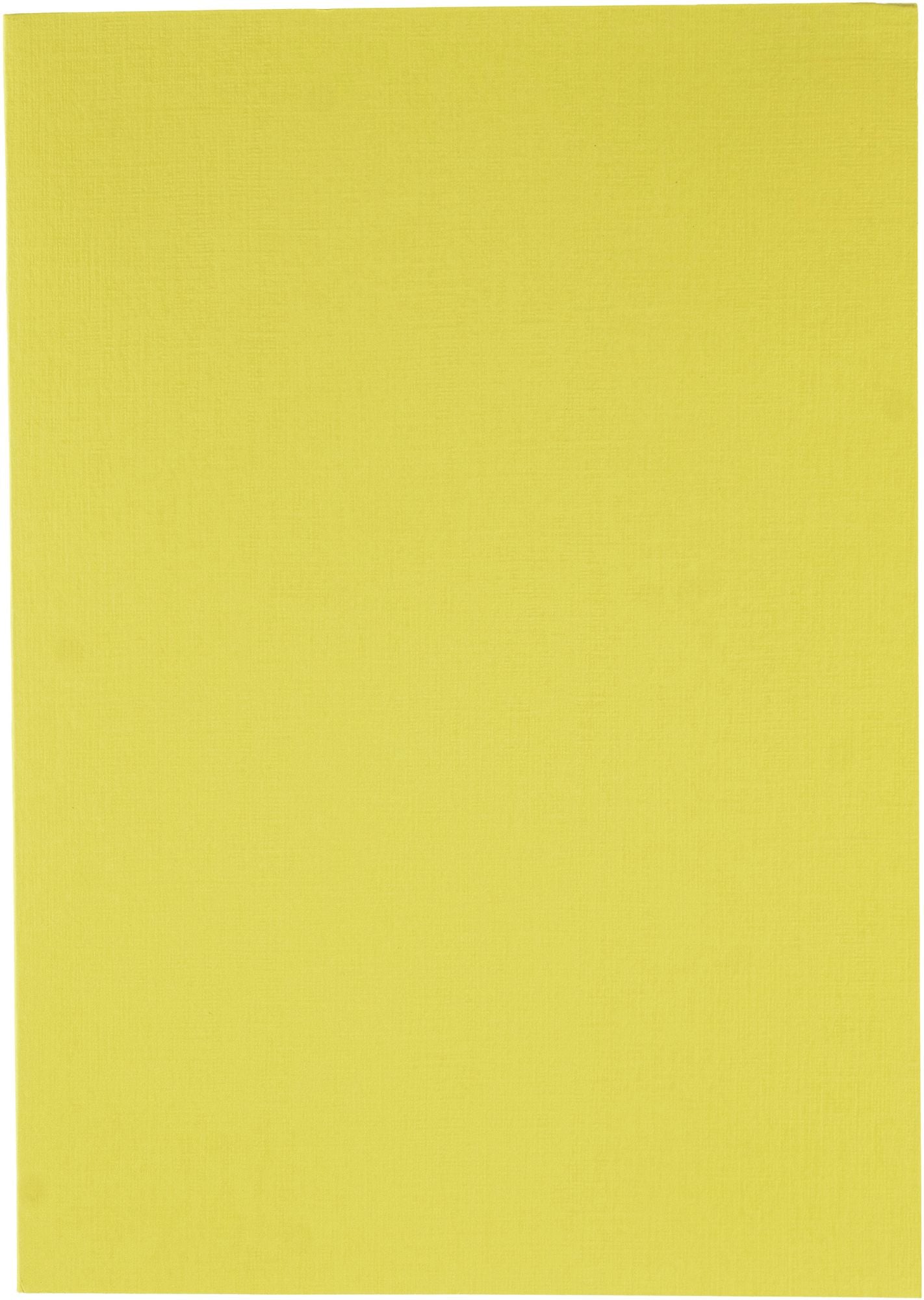 Ecoqua Plus Journal, A5, Glue-Bound, Lined, Yellow