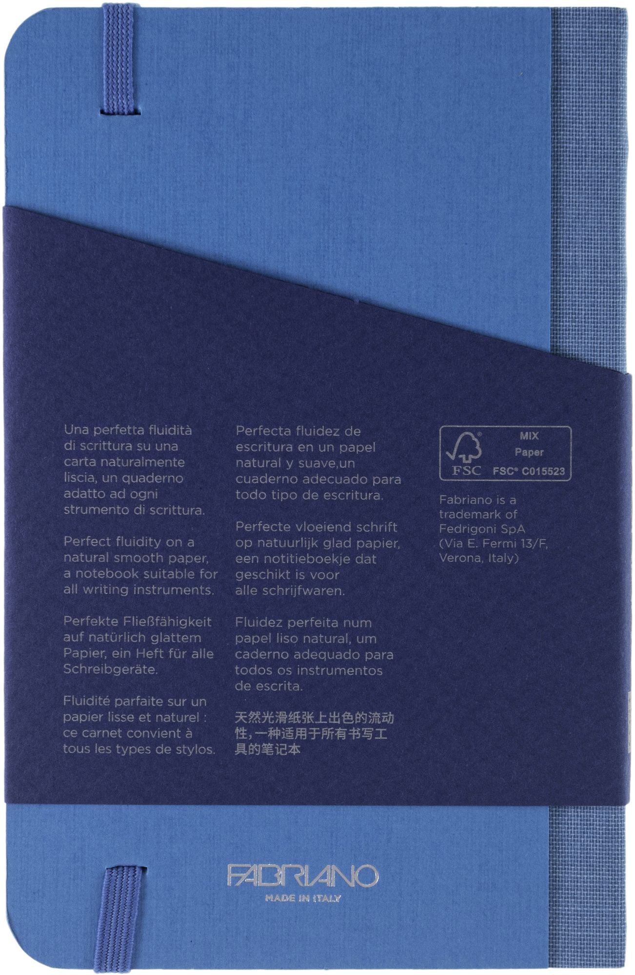 Ecoqua Plus Journal, 3.5 x 5.5, Fabric-Bound, Dotted, Turquoise