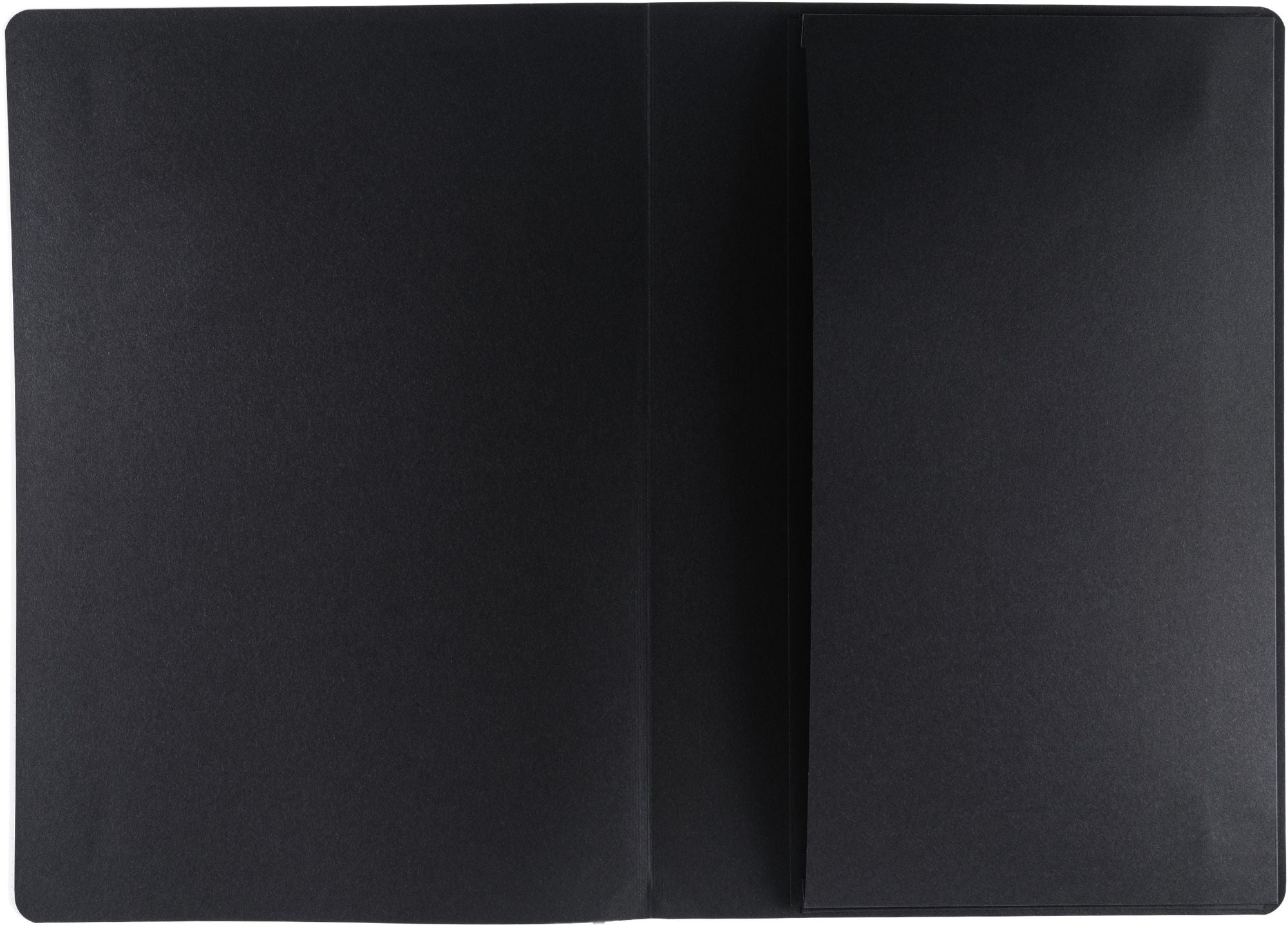 Ecoqua Plus Journal, A4, Fabric-Bound, Dotted, Black