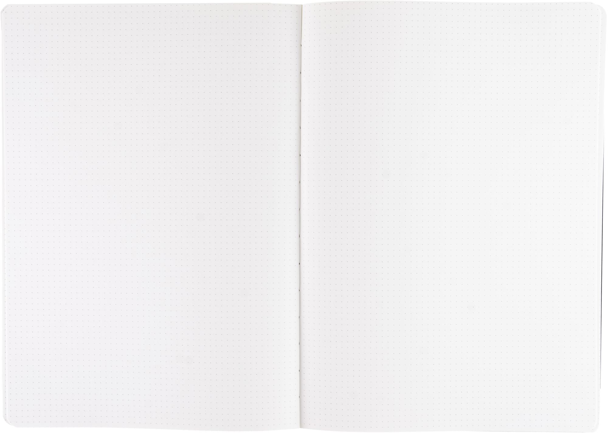 Ecoqua Plus Journal, A4, Fabric-Bound, Dotted, Red