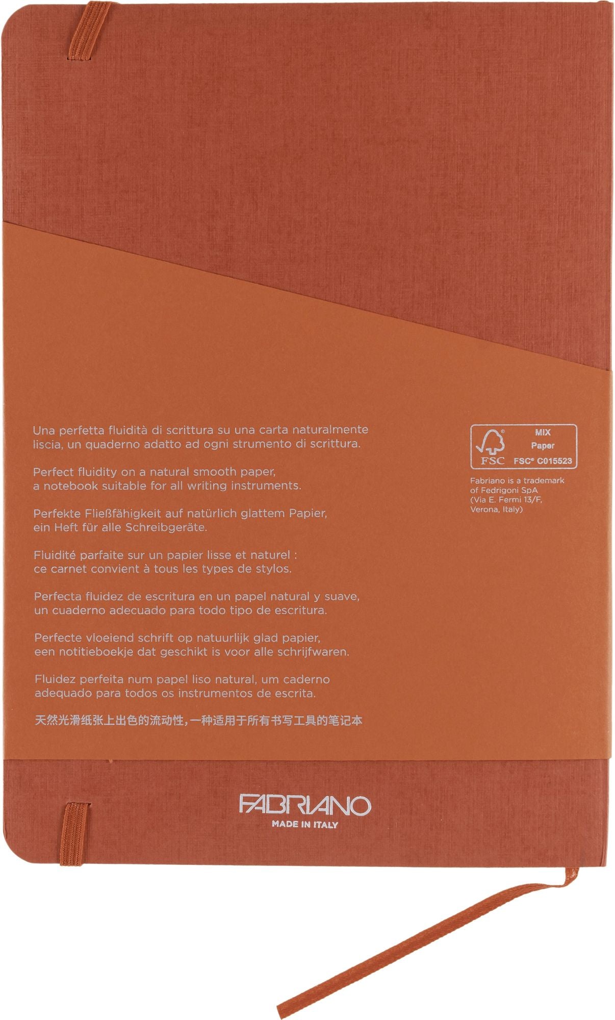 Ecoqua Plus Journal, A5, Stitch-Bound, Graph, Red