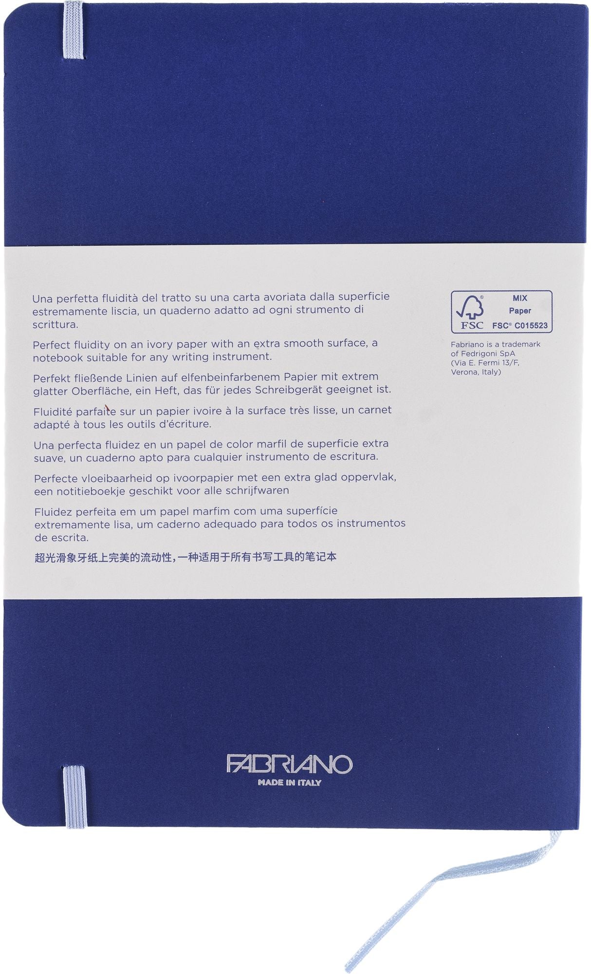 Ispira Journal, A5, Soft-Cover, Dotted, Blue