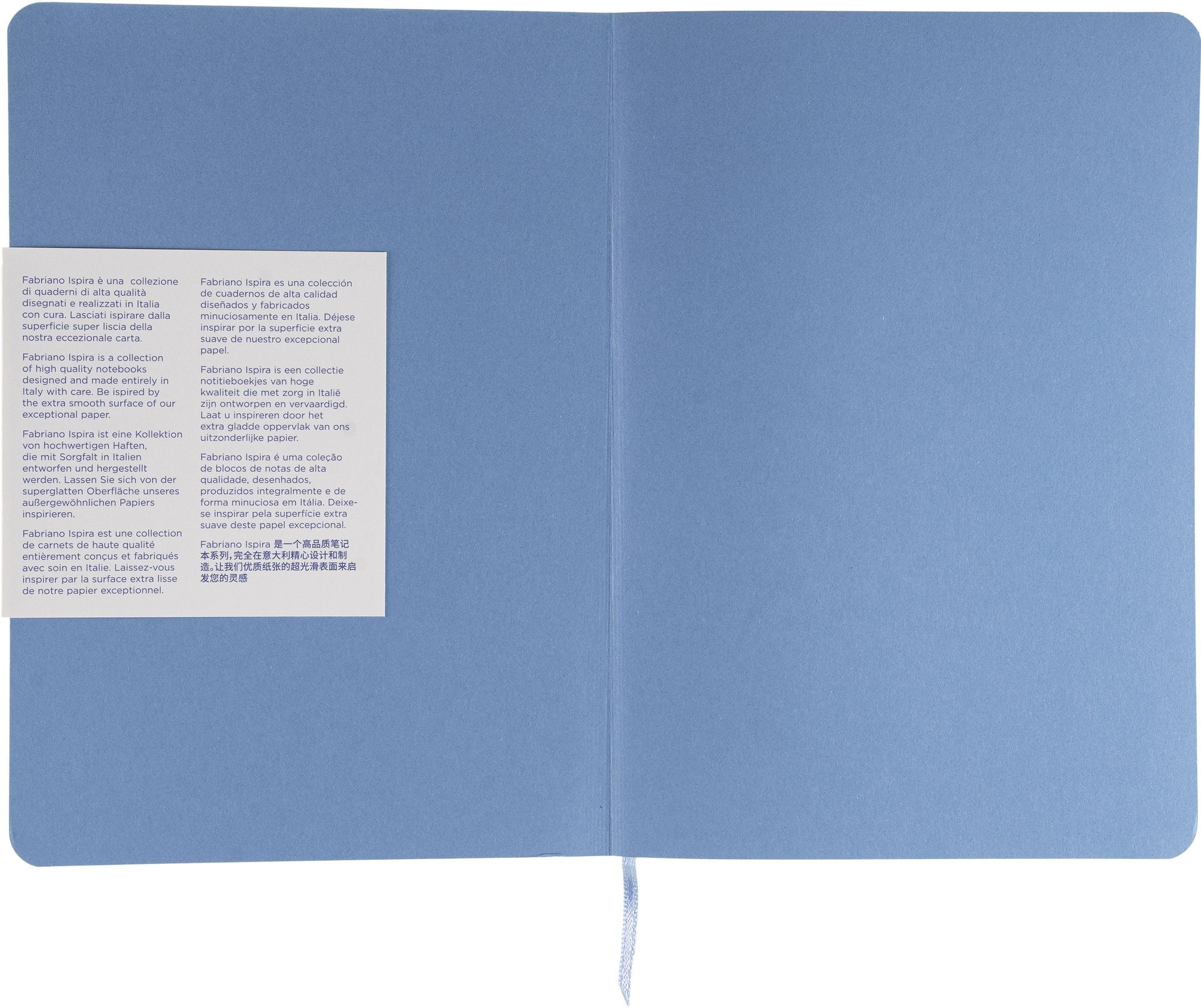 Ispira Journal, A5, Soft-Cover, Dotted, Blue