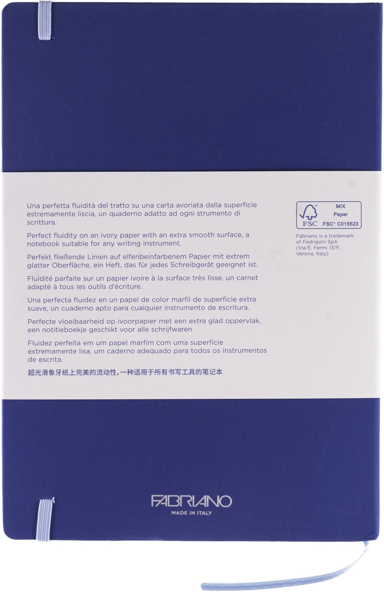 Ispira Journal, A5, Hard-Cover, Lined, Blue