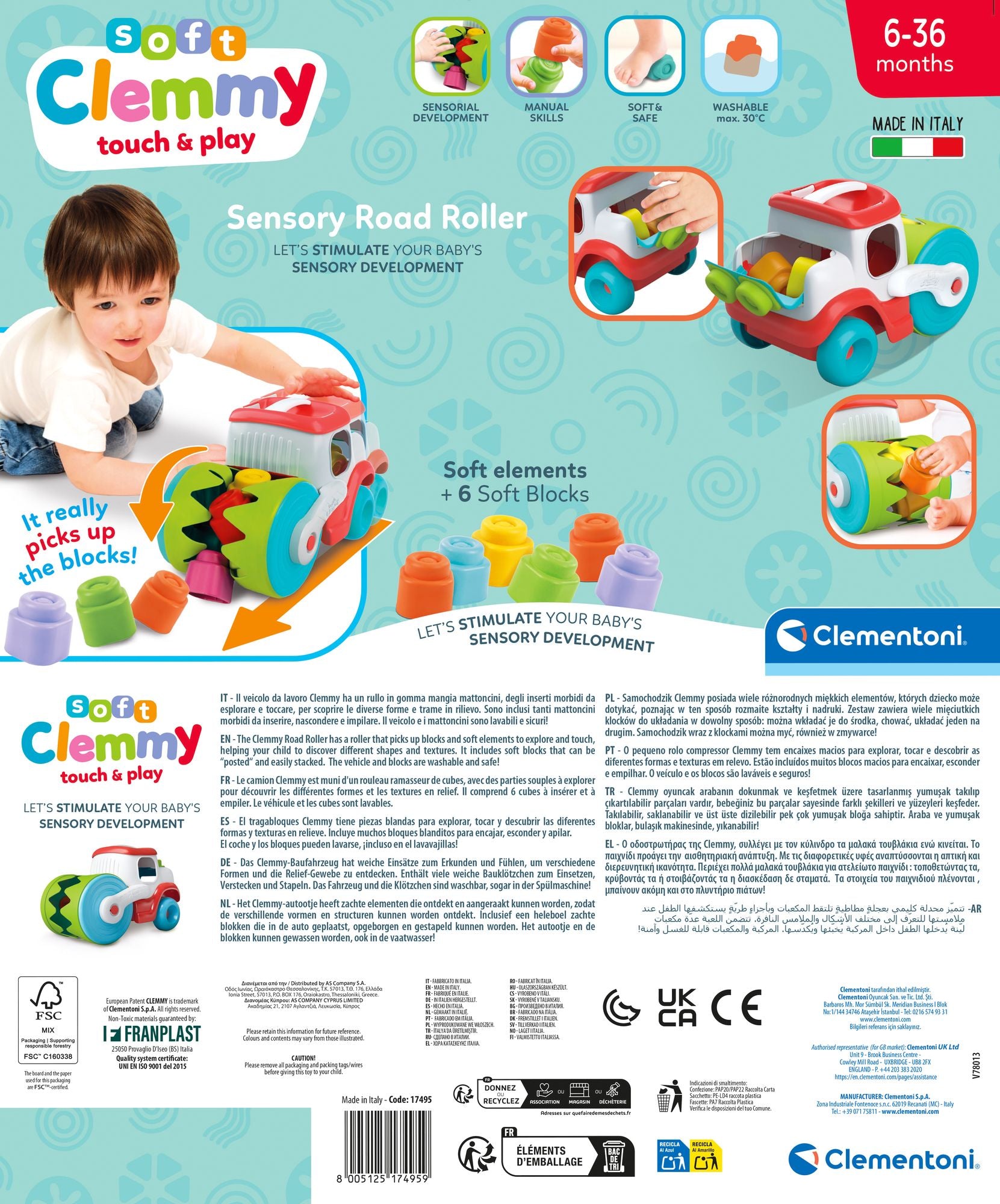 SENSORY ROAD ROLLER