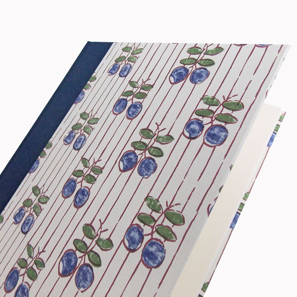 Plum Canvas Bound A5 Journal