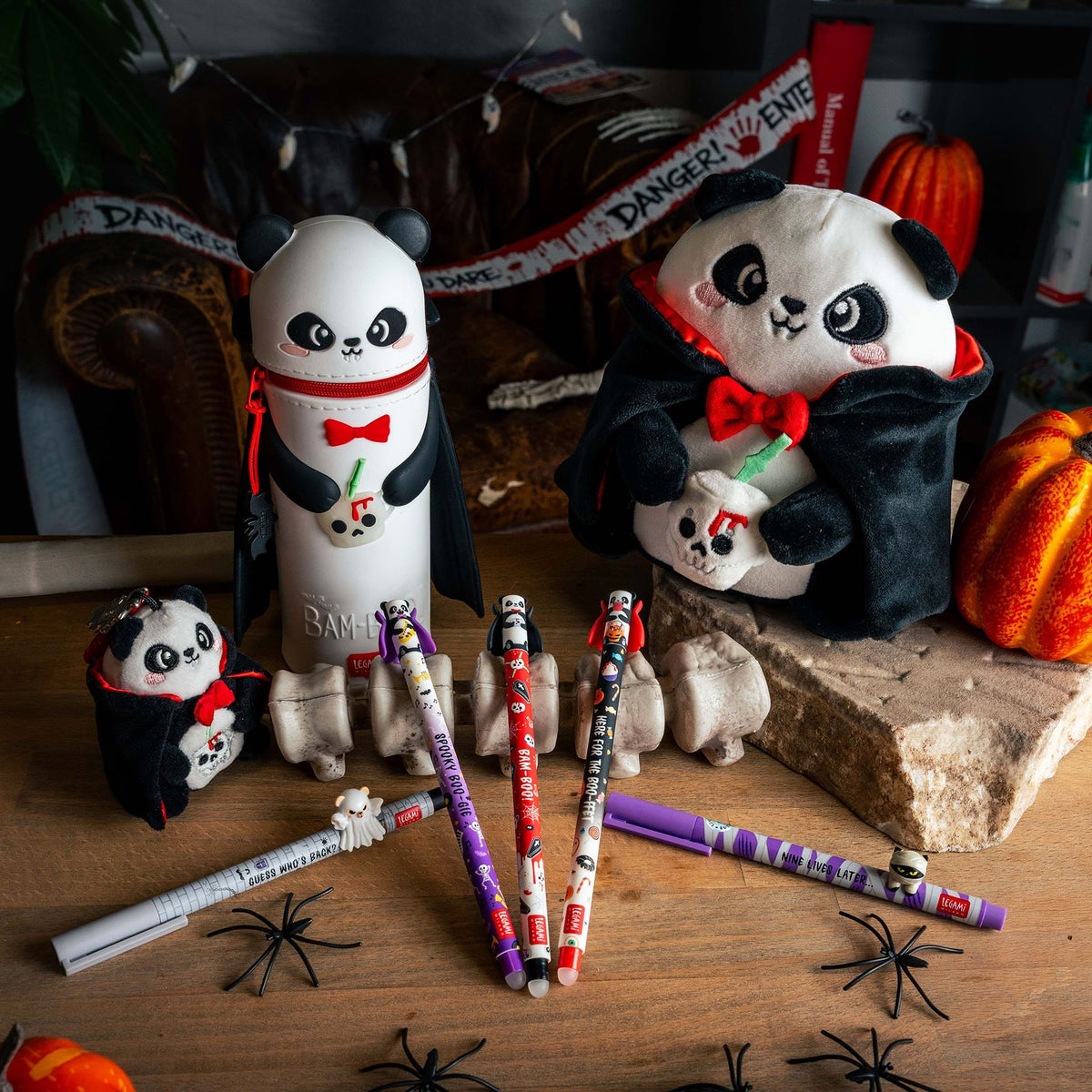 Legami Set of 3 Erasable Halloween Gel Pens
