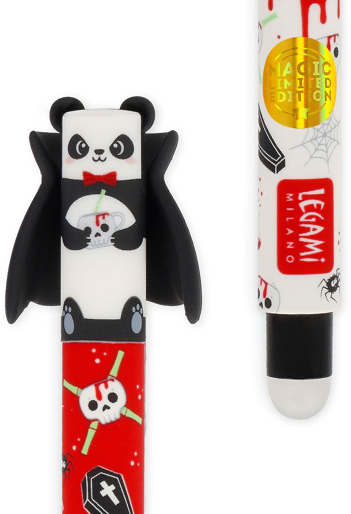 Legami Set of 3 Erasable Halloween Gel Pens