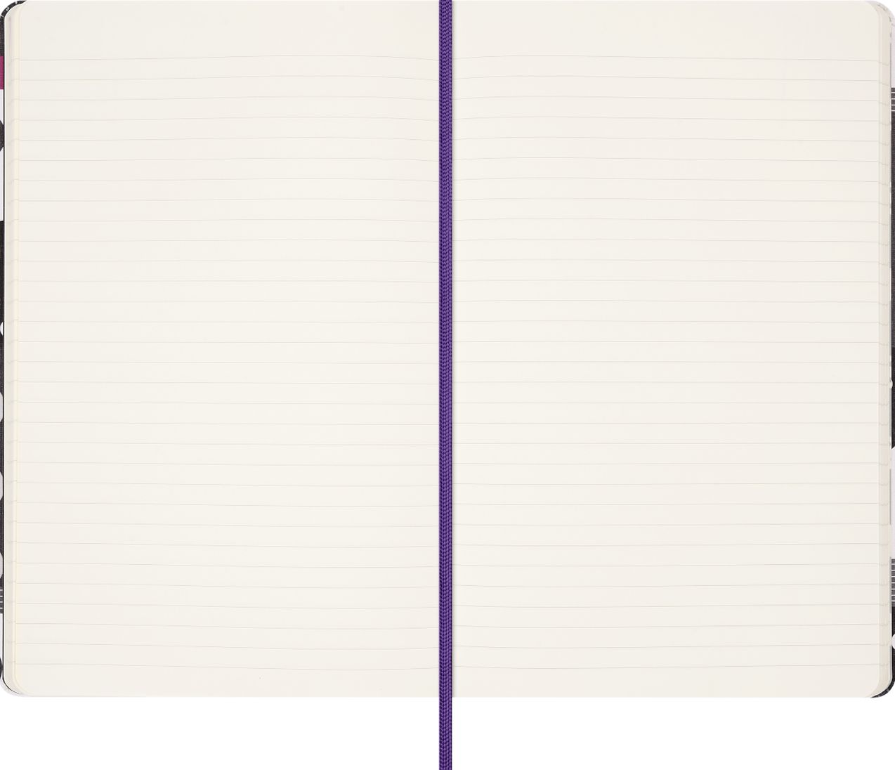 Moleskine x Marc Jacobs x Derrick Adams Artist Capsule Joy! Limited Edition Notebook, Hard Cover, Large (5" x 8.25") Ruled/Lined, Magenta/Black Dice, 240 Pages