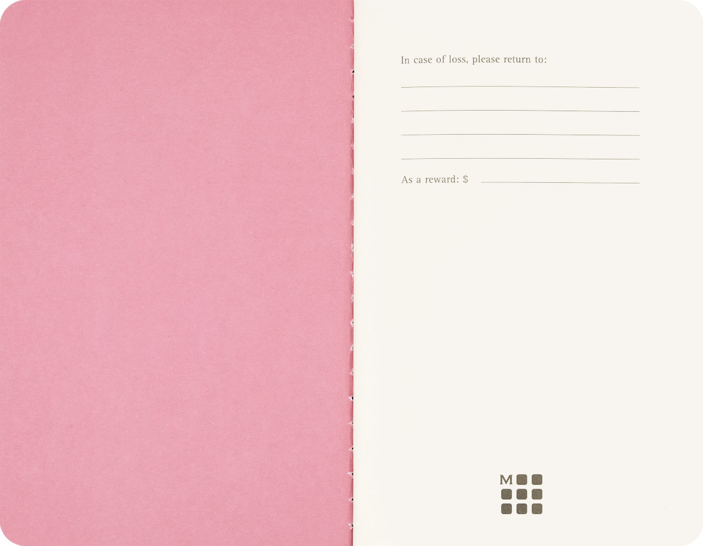 Moleskine x BLACKPINK Limited Edition Cahier Journals, Pocket (3.5" x 5.5") Plain/Blank, Black & Pink, 64 Pages (Set of 4)