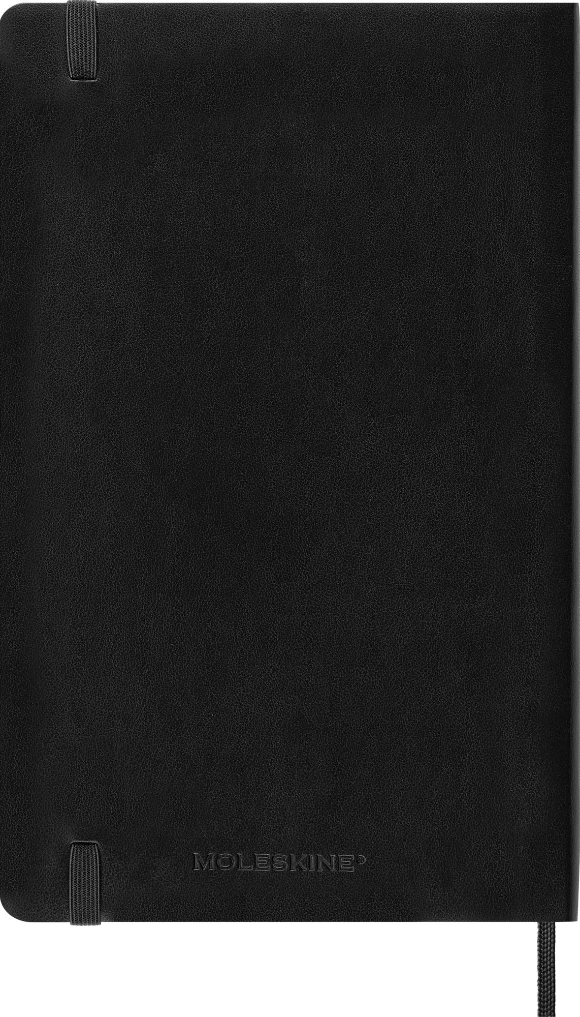 2026 Moleskine Classic Black 12 Month Weekly Soft Cover Large Planner