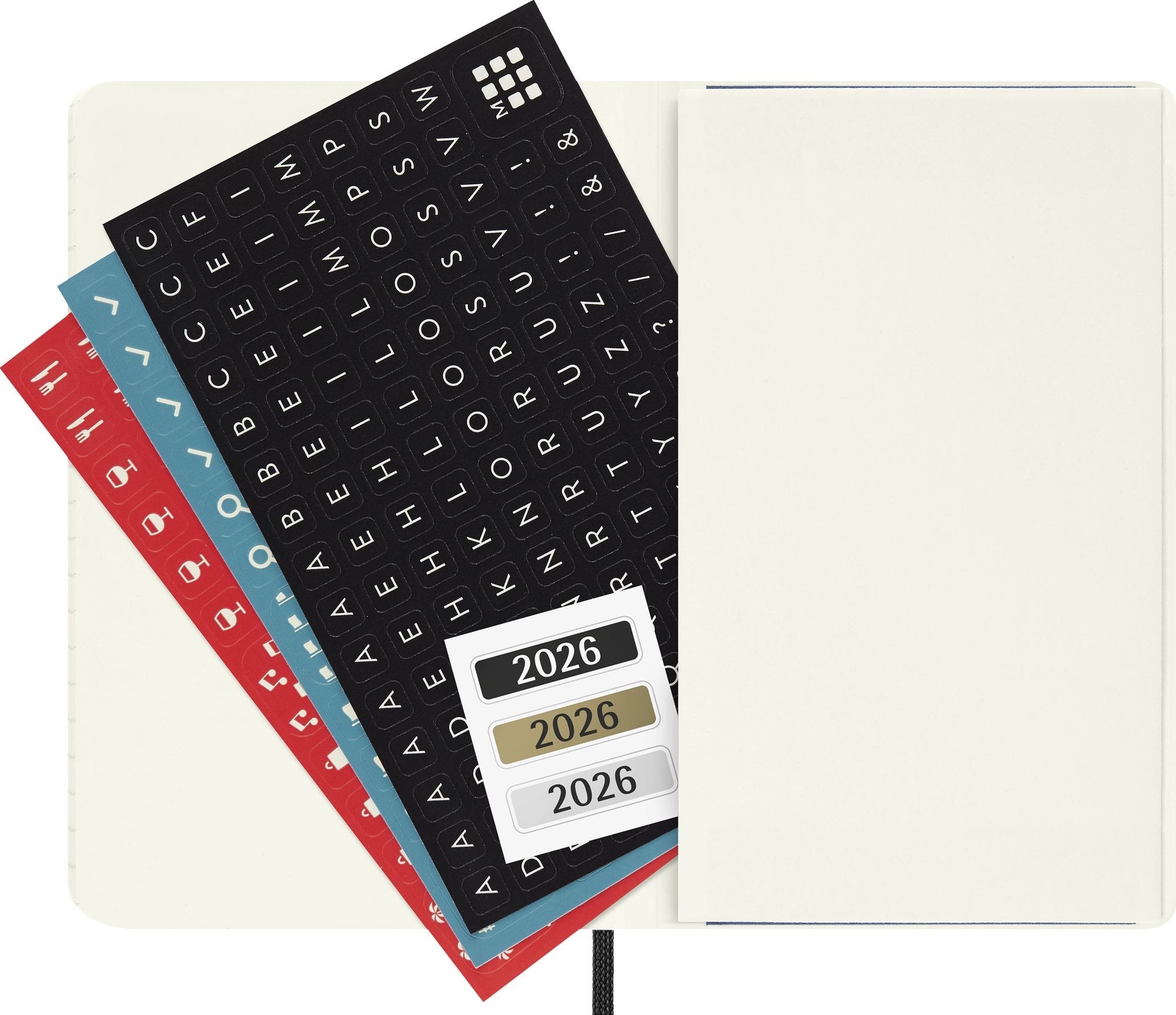 2026 Moleskine Classic Black 12 Month Weekly Soft Cover Pocket Planner