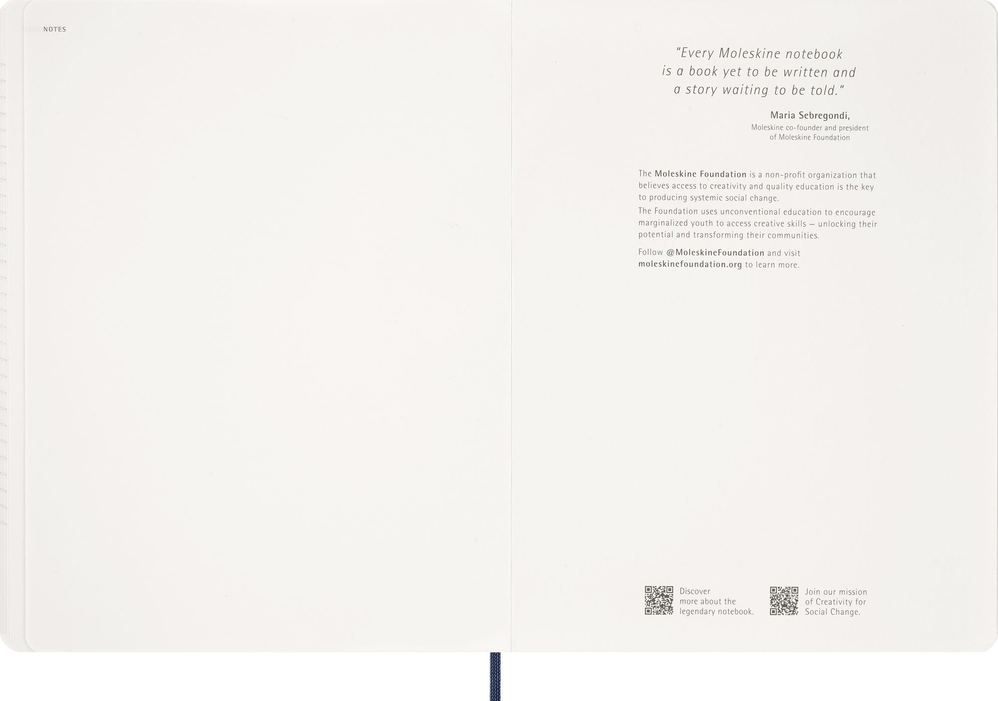 2026 Moleskine Sapphire Blue 15-Month XXL Essential Soft Cover Weekly Vertical Planner