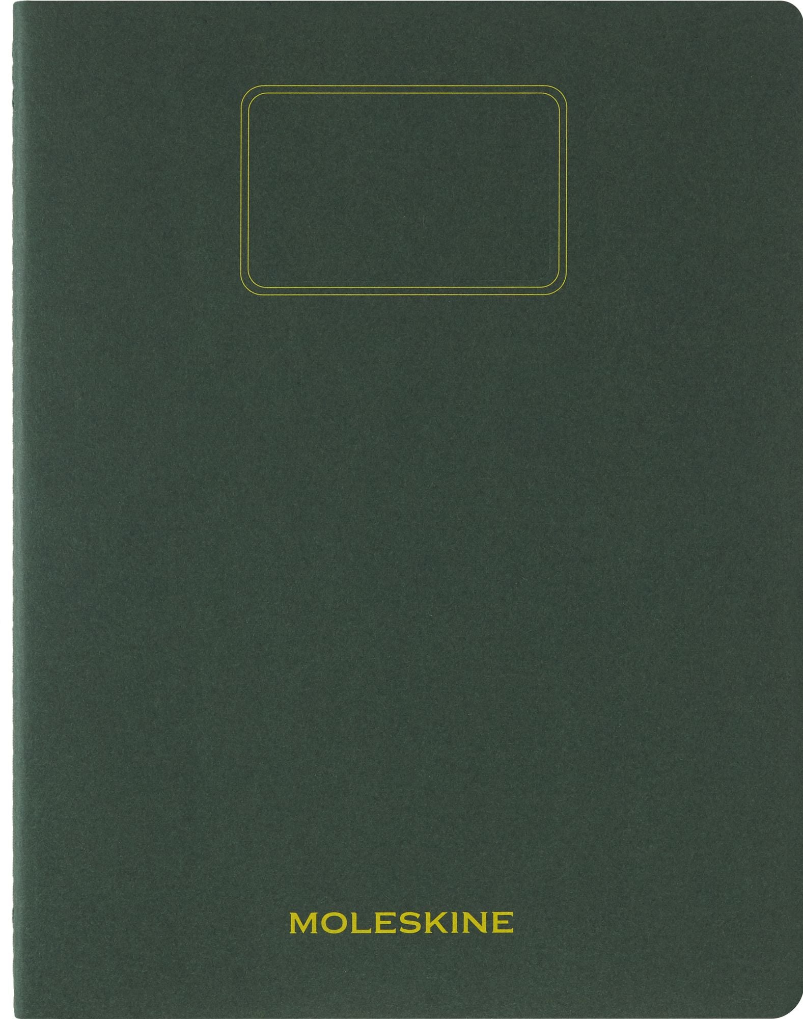 Moleskine Student Cahier Journal, Soft Cover, Ruled, XXL (8.5" x 11"), Myrtle Green