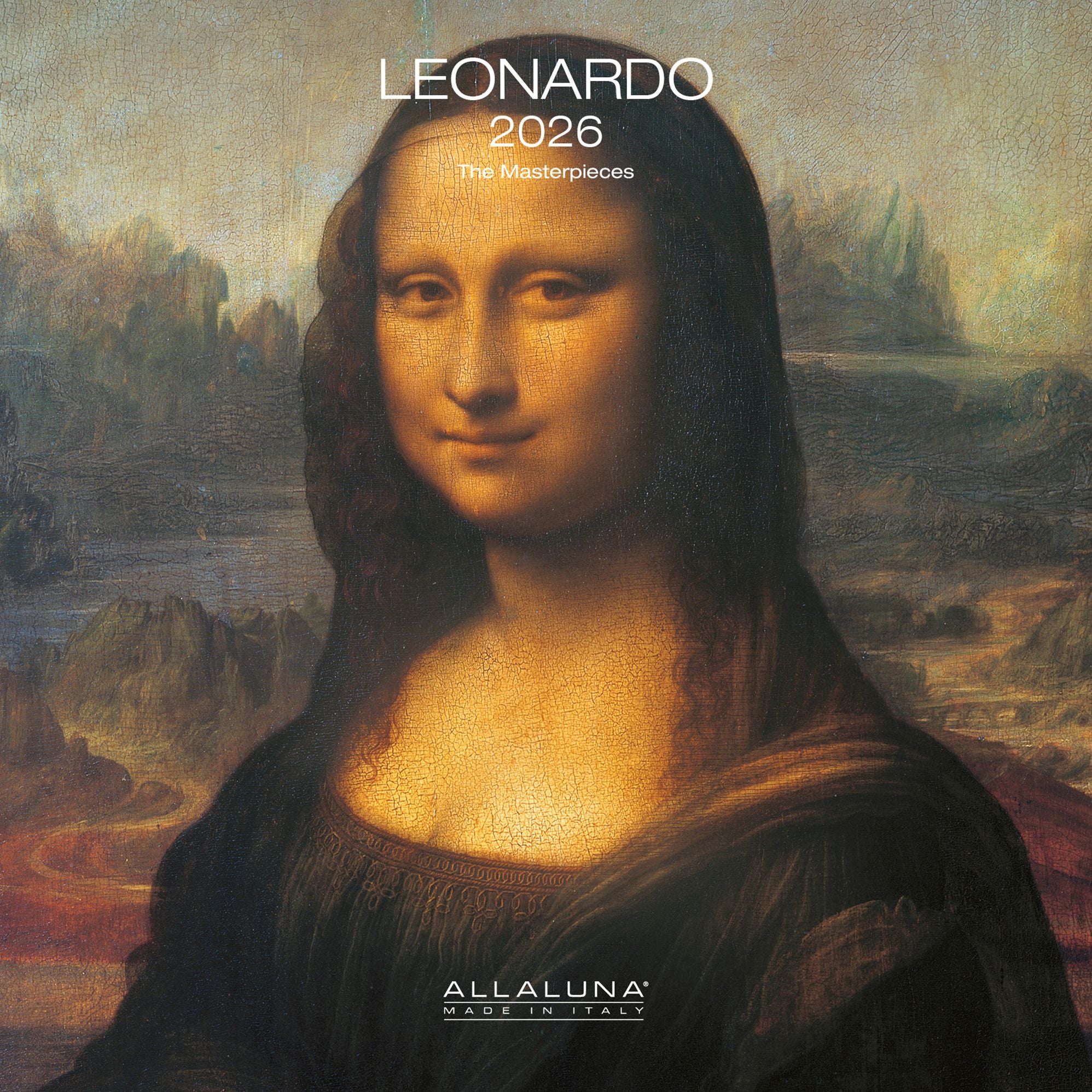 2026 Leonardo Da Vinci Wall Calendar