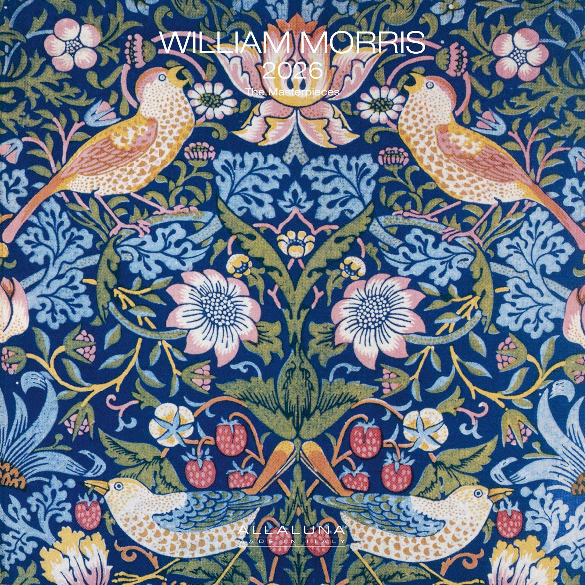 2026 William Morris Wall Calendar