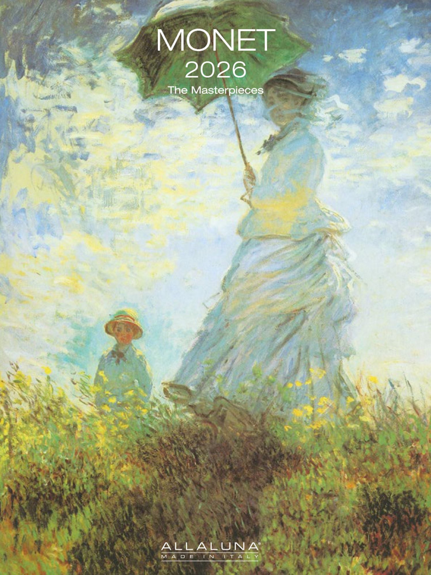 2026 Monet Desk Calendar