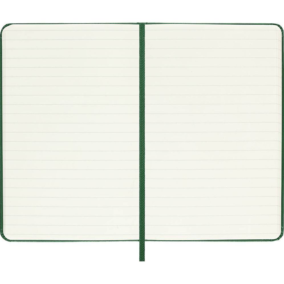 Moleskine Classic Notebook, Pocket, Ruled, Myrtle Green, Hard Cover (3.5 x 5.5)