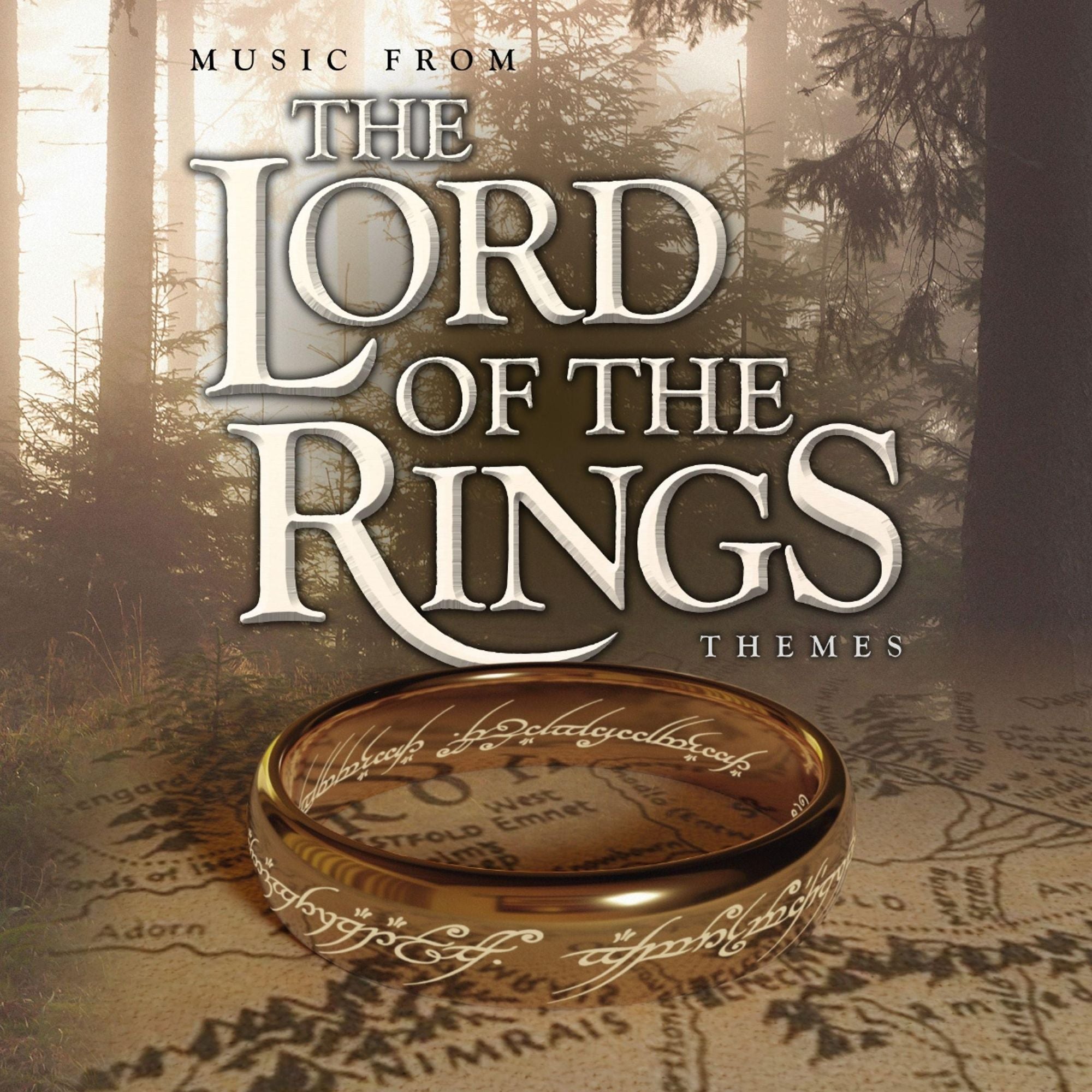 Music From The Lord Of The Rings: Themes [Crystal Clear Vinyl]