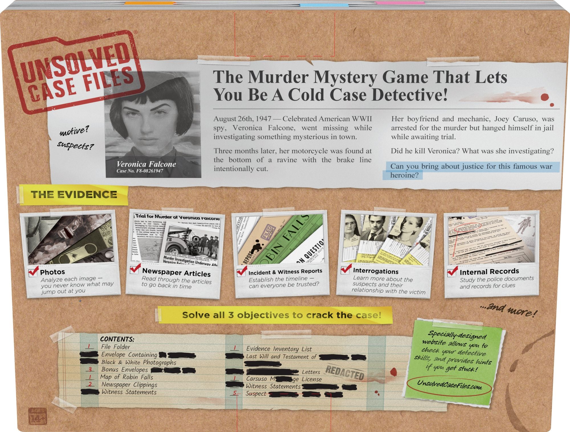 Unsolved Case Files: Veronica Falcone
