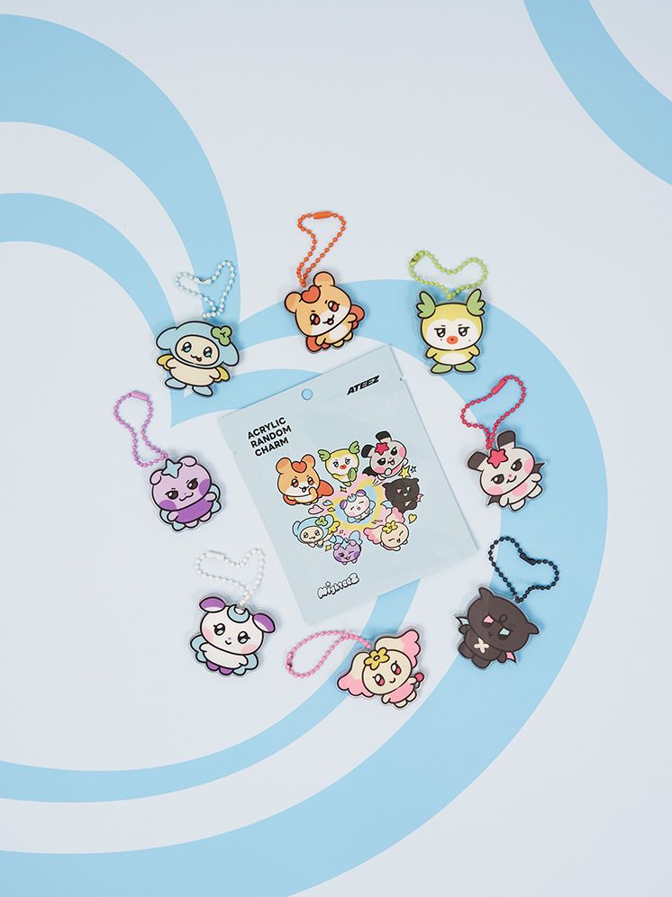 ATEEZ 25 RANDOM ACRYLIC CHARM US