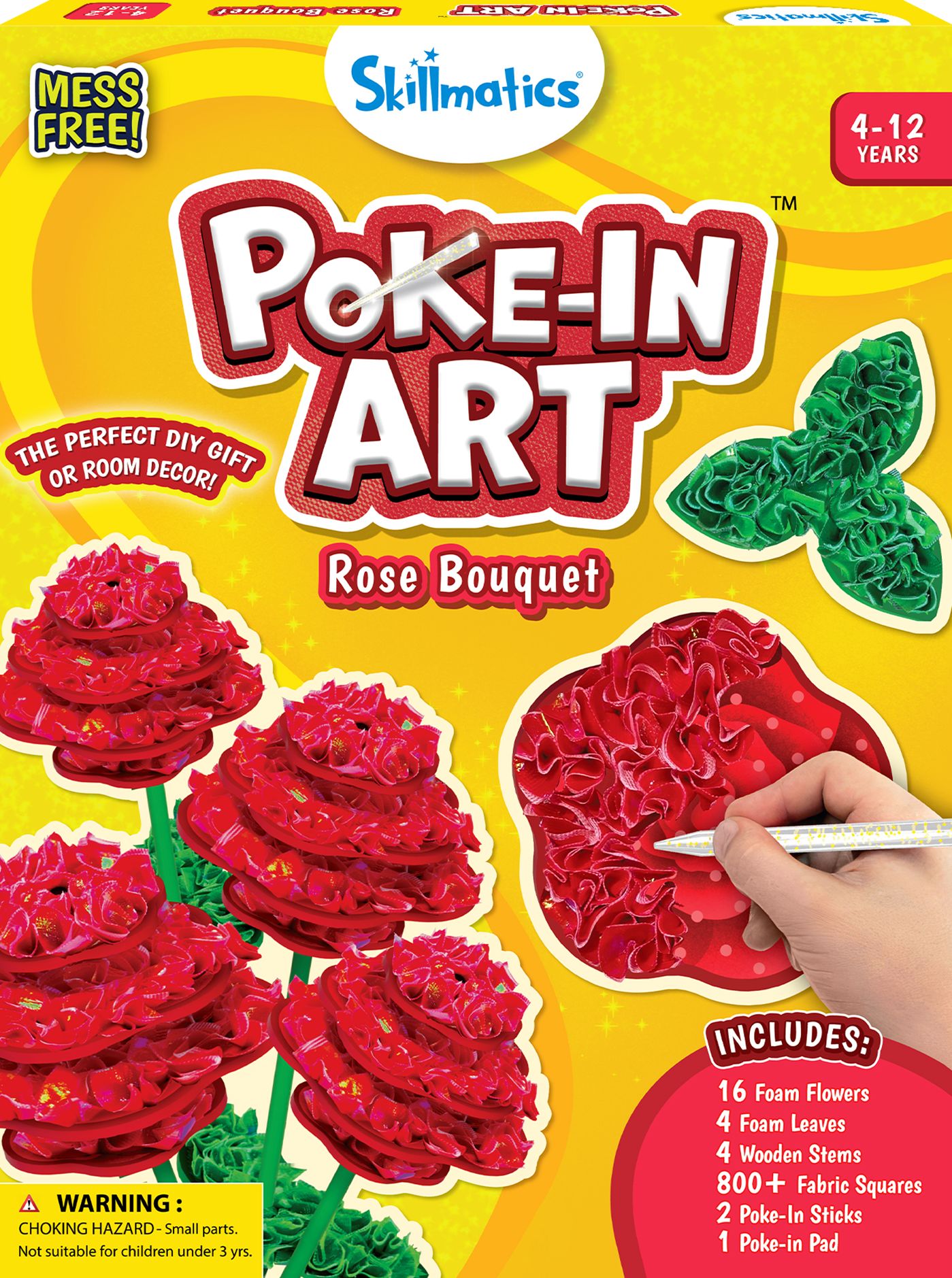 Poke in Art Rose Bouquet