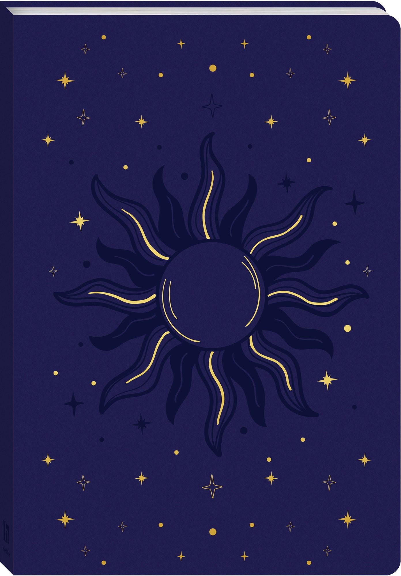 Celestial Sun Faux Leather Journal