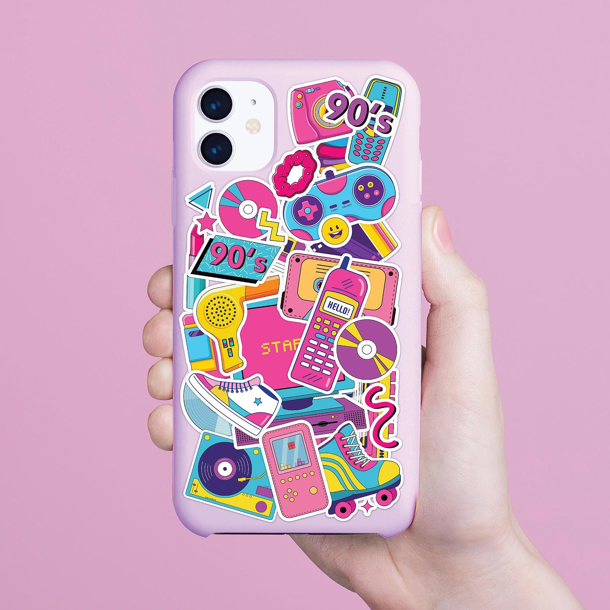 Kaleidoscope Retro Sticker Bomb Kit