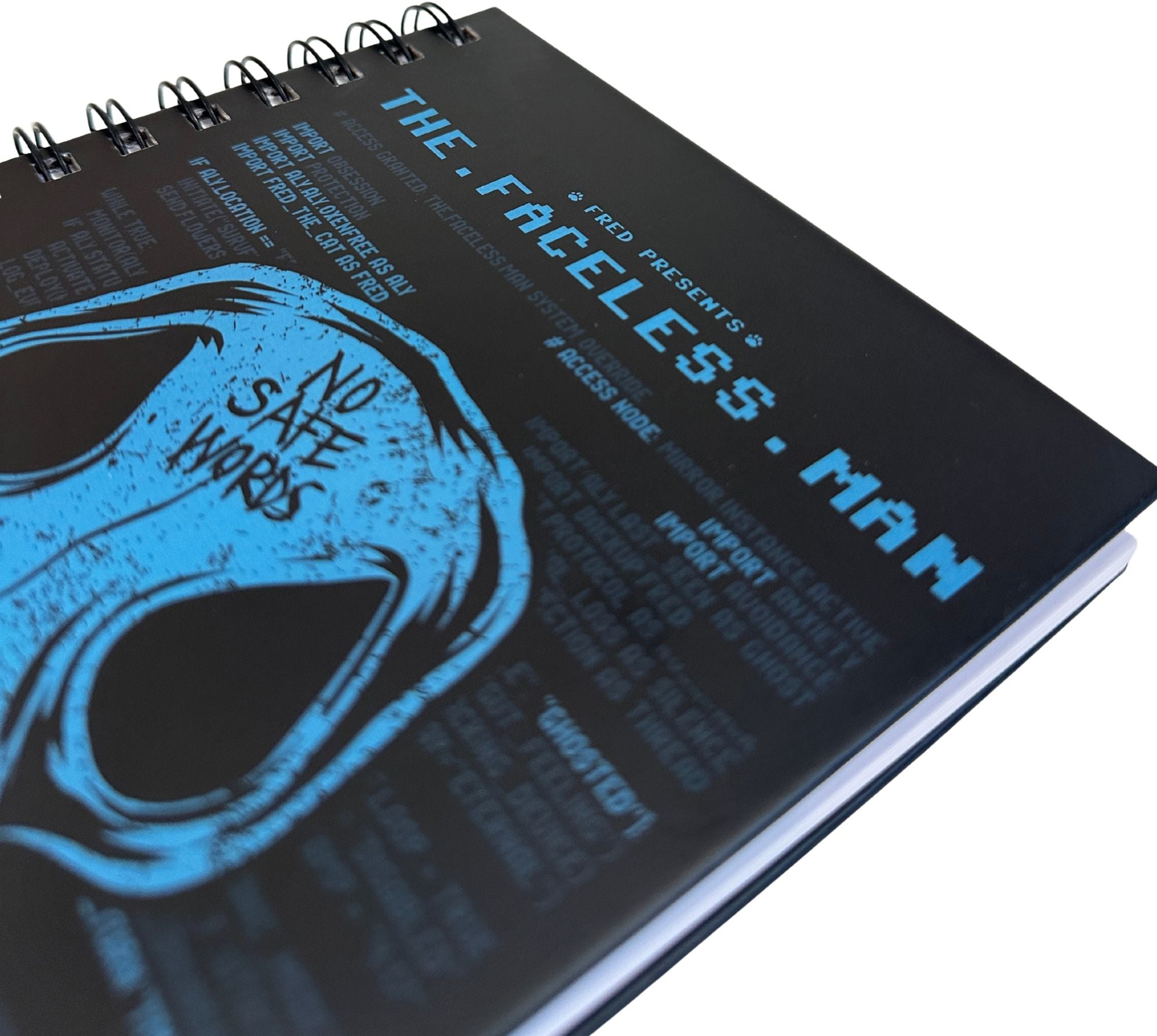 Lights Out The Faceless Man Notebook